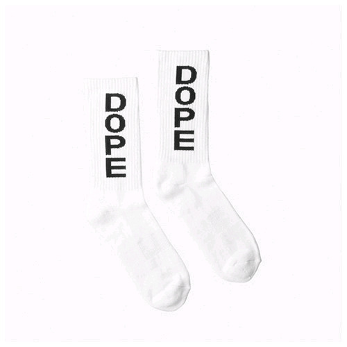 DOPE도프_Superior Socks (White)