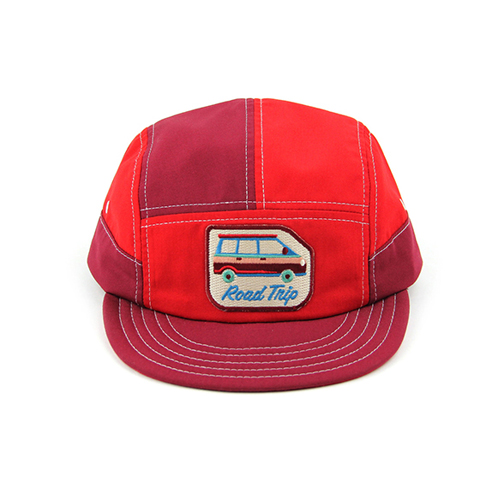 MOKUYOBI모쿠요비_5-PANEL CAMP CAP van red