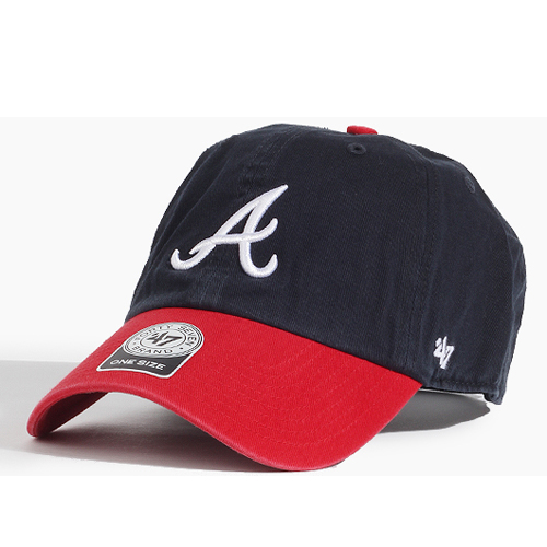47 BRAND포티세븐_Clean Up Braves(Navy/Red)