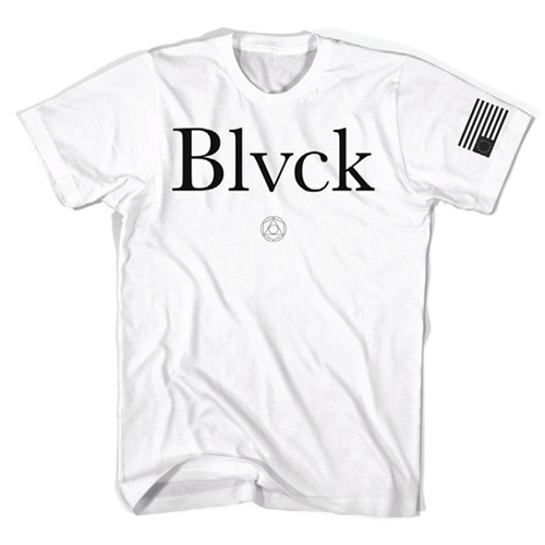 BLACK SCALE블랙스케일_Basic Logo T-Shirt (White)