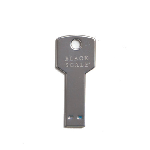 BLACK SCALE블랙스케일_Sheol Key - 4GB USB (Silver)