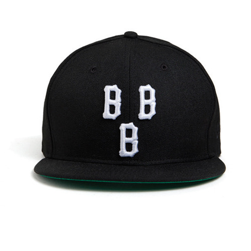BLACK SCALE블랙스케일_Triple B Logo New Era Snapback (Black)