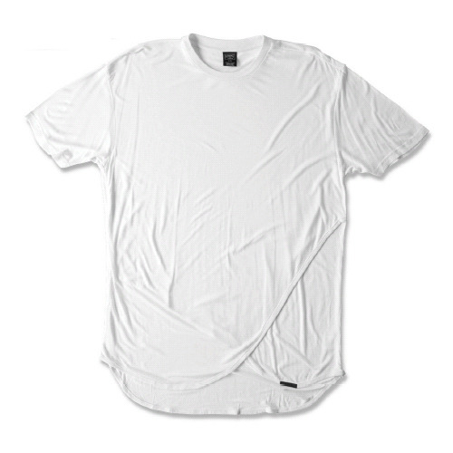 CROOKS &amp; CASTLES크룩스앤캐슬_Men&#039;s Knit Layered Crew T-Shirt - Status (White)