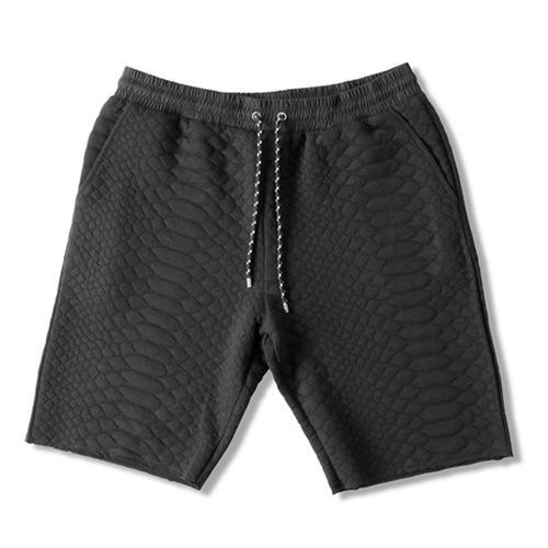 CROOKS &amp; CASTLES크룩스앤캐슬_Men&#039;s Knit Shorts - Viper (Black)