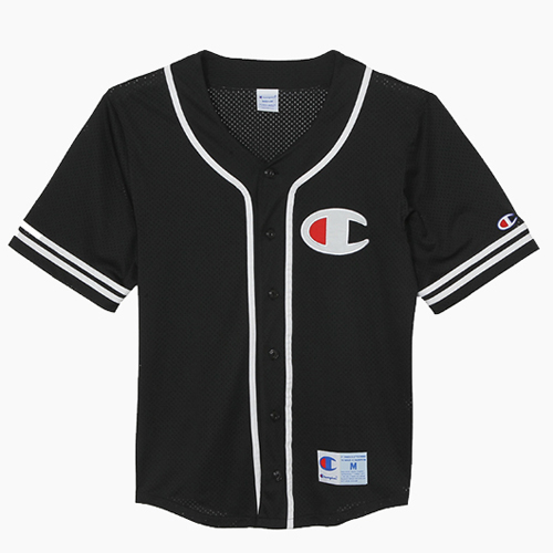 CHAMPION JAPAN챔피온재팬_Baseball Jersey (C3-H365) Black