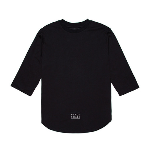 BLACK SCALE블랙스케일_Southard Baseball T-Shirt (Black)