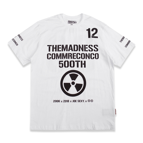 THE MADNESS더매드니스_500TH T-SHIRTS_WH