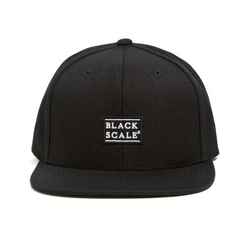 BLACK SCALE블랙스케일_Tygertype Snapback Black