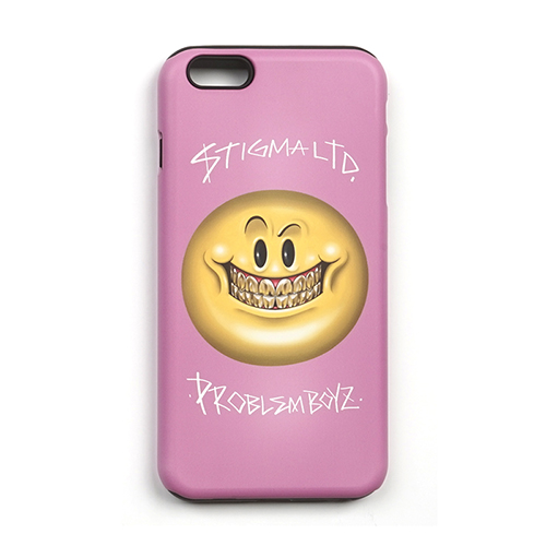 STIGMA스티그마 PHONE CASE SMILE PINK iPHONE 6S/6S+