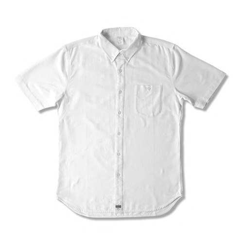 CROOKS &amp; CASTLES크룩스앤캐슬_Woven S/S Shirt - Good Fella (White)