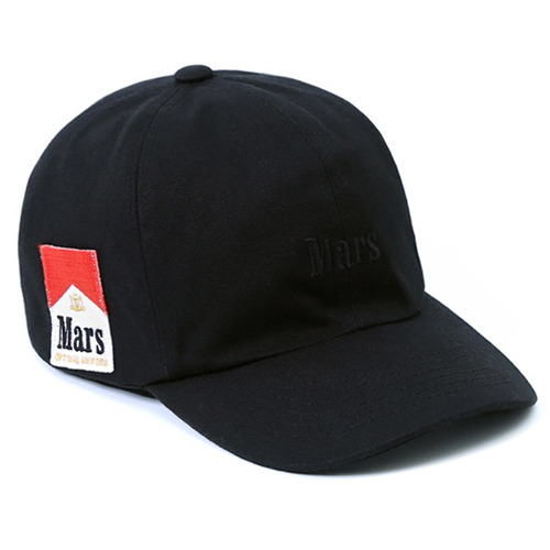 LEATA리타_[무료배송]LEATA x SAMBYPEN &#039;MARS&#039; oxford easy cap black/red