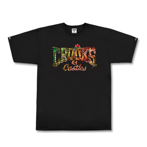 CROOKS &amp; CASTLES크룩스앤캐슬_Knit Crew T-Shirt - Crowned Core (Black)
