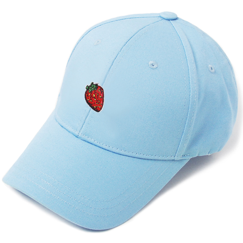 HATER헤이터_Strawberry Embroiderye Cap- Blue