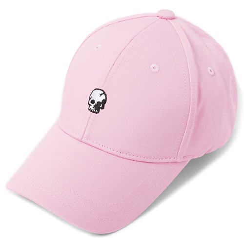 HATER헤이터_Skull Embroidery Cap- Pink