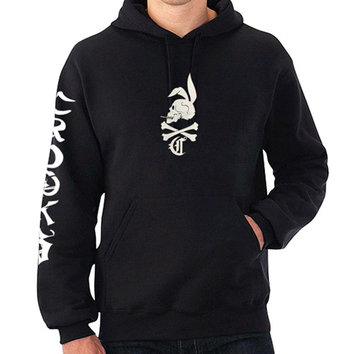CROOKS &amp; CASTLES크룩스앤캐슬_Mens Knit Hooded Pullover - Dolomite (Black)