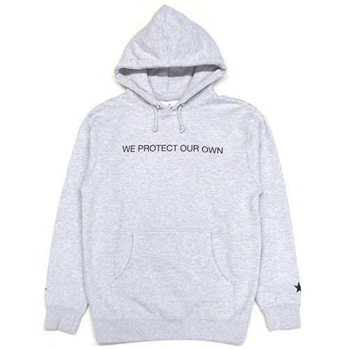 BLACK SCALE블랙스케일_[QUICK STRIKE]WE PROTECT OUR OWN PULLOVER (GREY)