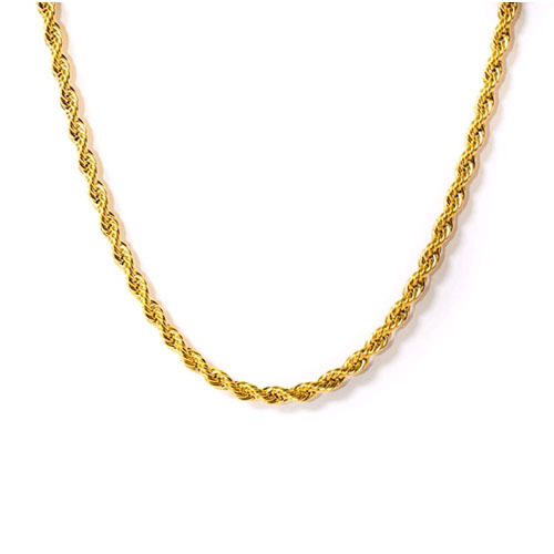 Design By TSS디자인바이티에스에스_ROPE NECKLACE (GOLD)