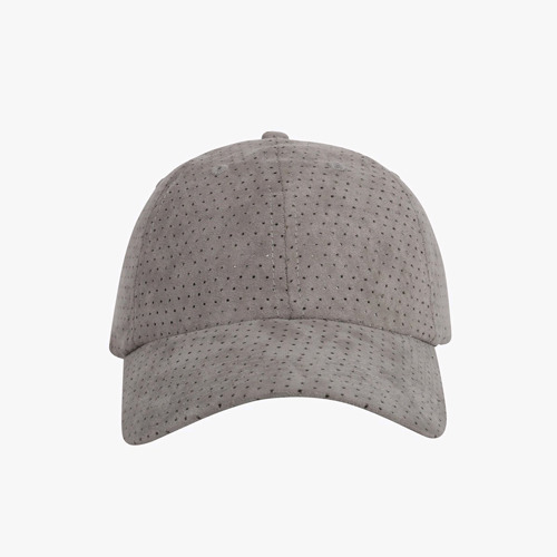 DOPE도프_Perforated Suede Cap CHARCOAL GREY