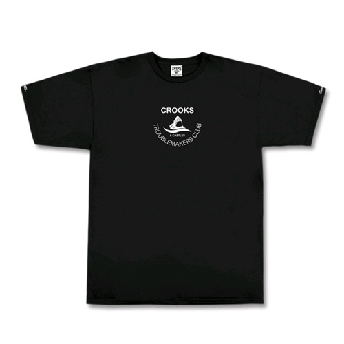 CROOKS &amp; CASTLES Mens Knit Crew T-Shirt - Open Water