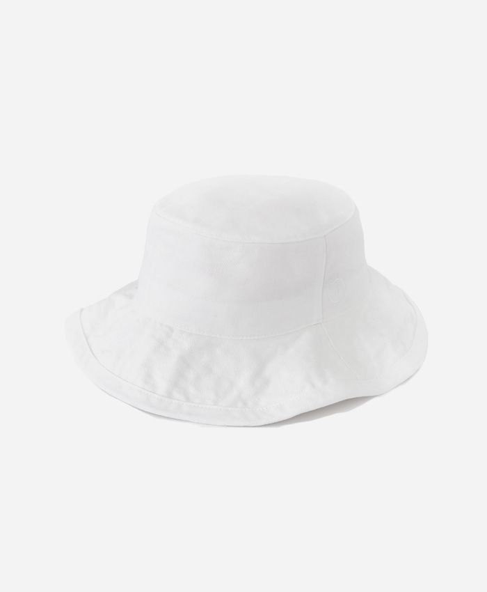 LEATA리타_HBT cotton fishing hat white