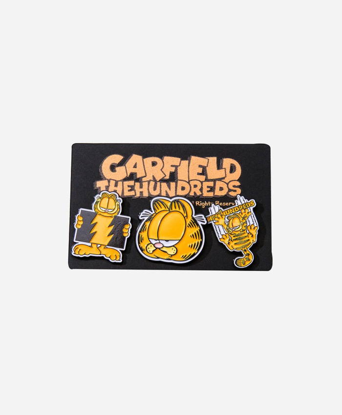 THEHUNDREDS더헌드레드_THE HUNDREDS X Garfield Pin Set