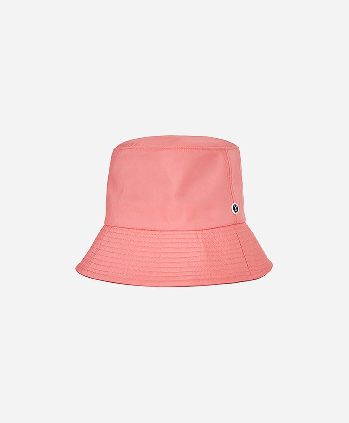 VARZAR바잘_Varzar Minimal wappen poly bucket hat baby pink
