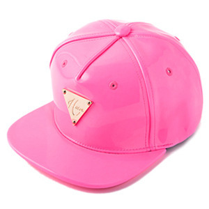 HATER헤이터_PATENT LEATHER Fluorescent Pink SNAPBACK(Pink)