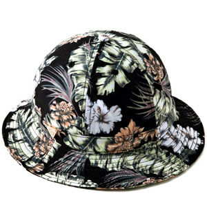 HATER헤이터_TROPICAL LEAVES BUCKET HAT(free)