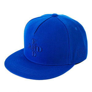 VARZAR바잘_end &amp; and embroidery snapback blue