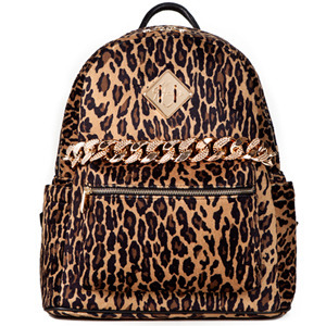 HATER헤이터_Leopard with Gold Chain Backpack 2