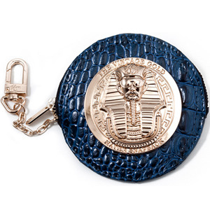 HATER헤이터_Pharaoh with Blue Crocodile Skin  Coin Wallet
