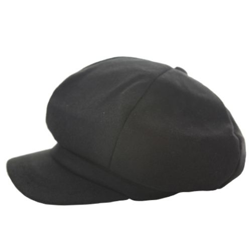 DUCHESSE더치스_  News Boy Hat (BLACK)