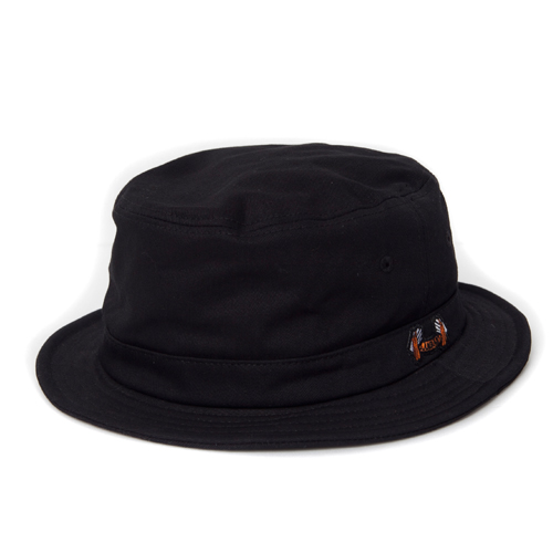 LAMBAST램배스트_WIRE COTTON BUCKET HAT(BLACK)