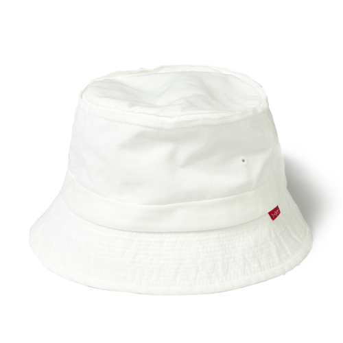 LEATA리타_[무료배송]Cotton canvas bucket hat(WHITE)버킷햇