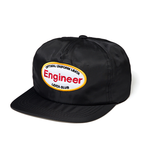 LEATA리타_Engineer zip back 5 panel cap(BLACK)스트랩백&amp;스냅백