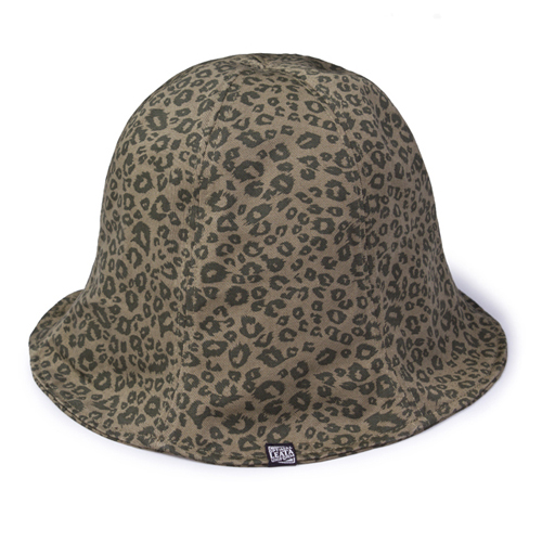 LEATA리타_[무료배송]Leopard tulip hat(KHAKI)버킷햇