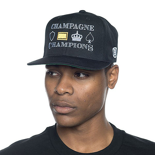 BREEZY EXCURSION브리즈 익스커션_Champagne Champions Snapback (Black)