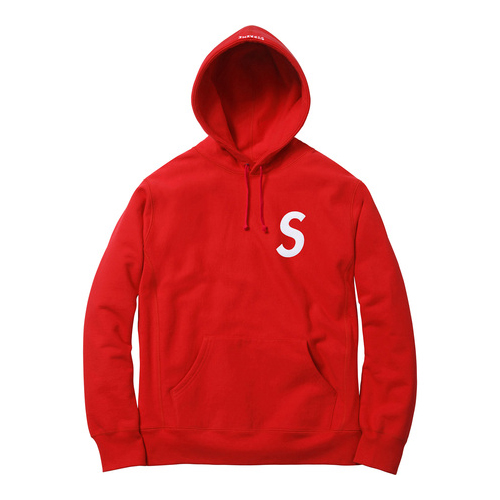 SUPREME슈프림_15FW Logo Hooded Sweatshirt RED 후드
