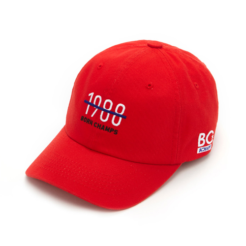 BORNCHAMPS본챔스_[2차분 입고완료]BC 1988 BALL CAP RED