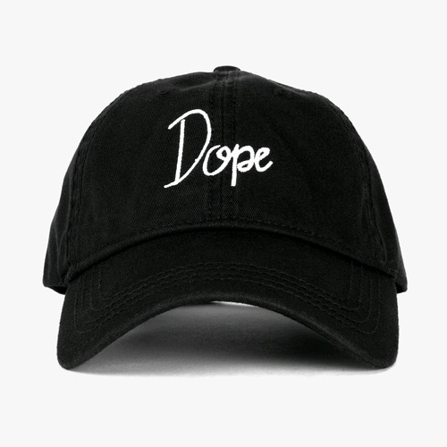 DOPE도프_Worldwide Tour Cap (BLACK)