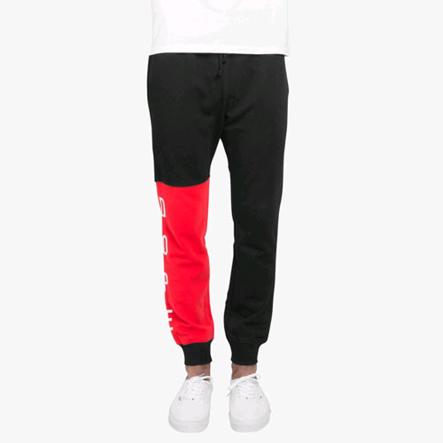 DOPE도프_Knockout Paneled Sweatpants (BLACK)