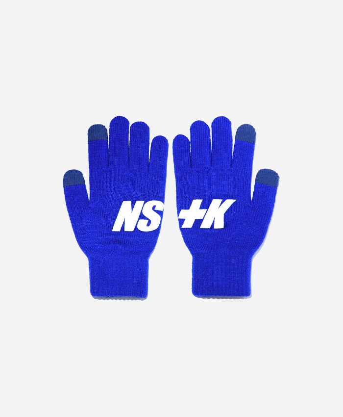 NASTY KICK네스티킥_[NK] NSTK BASIC LOGO GLOVES BLUE (NK18A102H)